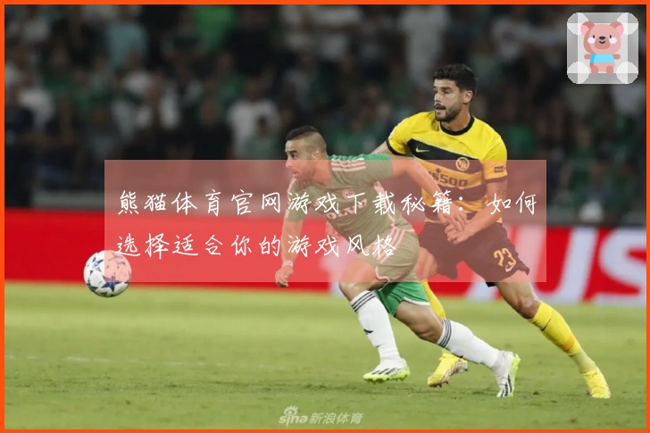 熊猫体育官网游戏下载秘籍：如何选择适合你的游戏风格